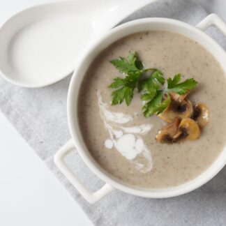Champignon soep proteine