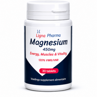 Magnesium – Energie & Spieren – Ligna Pharma (30 tabletten)