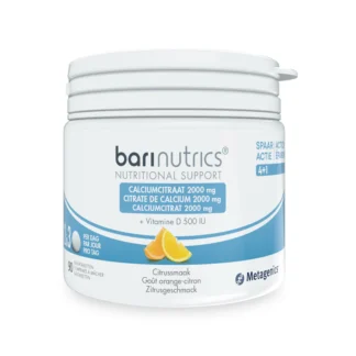 BariNutrics Calciumcitraat – Metagenics (90 kauwtabletten)