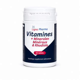 Multi-Vitamines, Mineralen & Rhodiola – Ligna Pharma (30 tabletten – maandkuur)